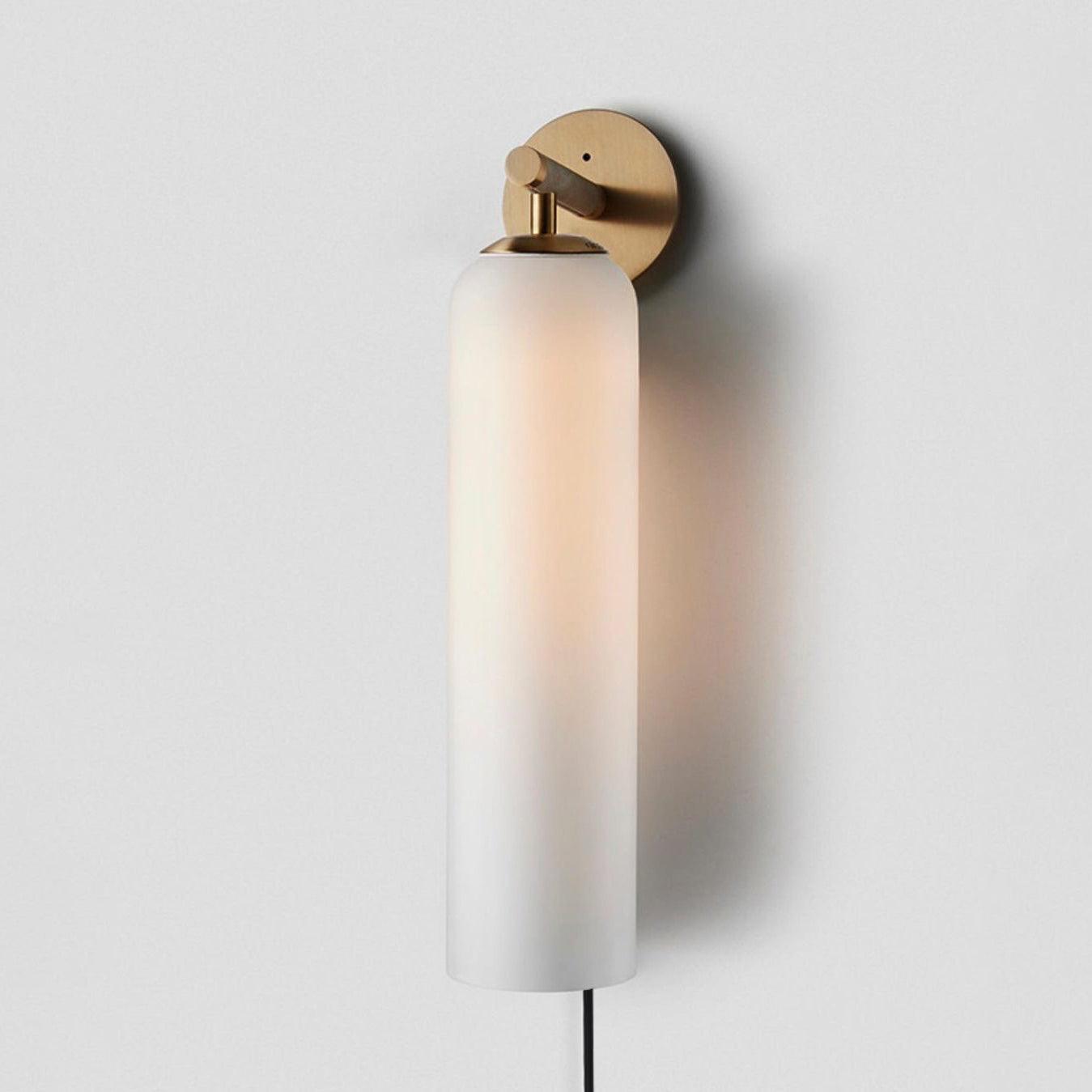 Art Glass Plug-In Wall Light, Plug-In Wall Sconce, detail 4