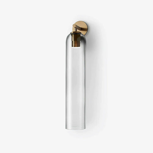 Art Glass Wall Light, Hardwired Wall Sconce, detail 2