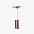 Sisifo Table Light, Bedside Table Lamp, Stainless Steel, ∅ 9.8″ x H 20.5″