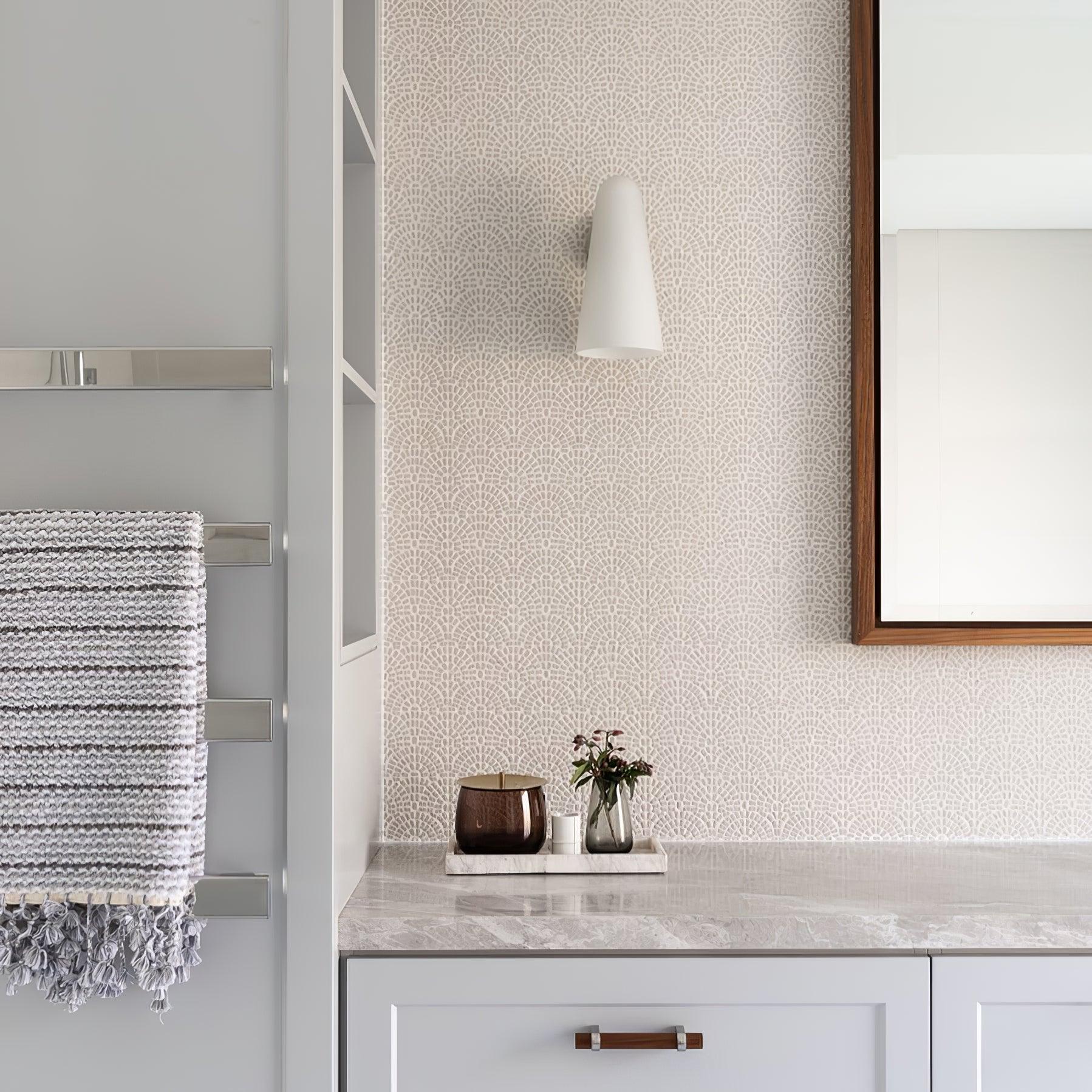 Conical Glass Wall Light, Hardwired Wall Sconce, detail 2