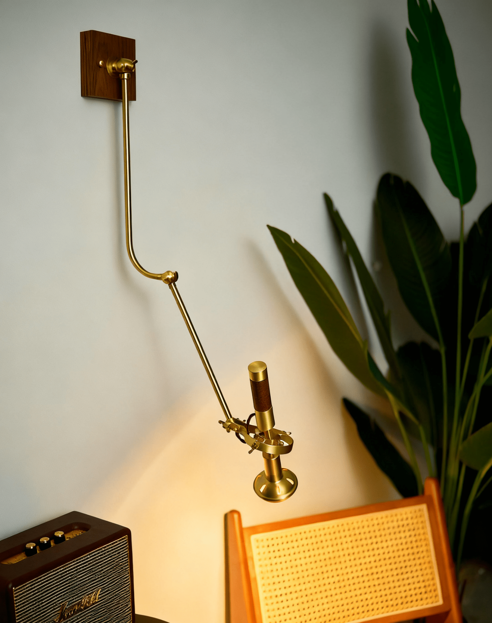 Articulated Wall Light, Hardwired Wall Sconce, detail 6