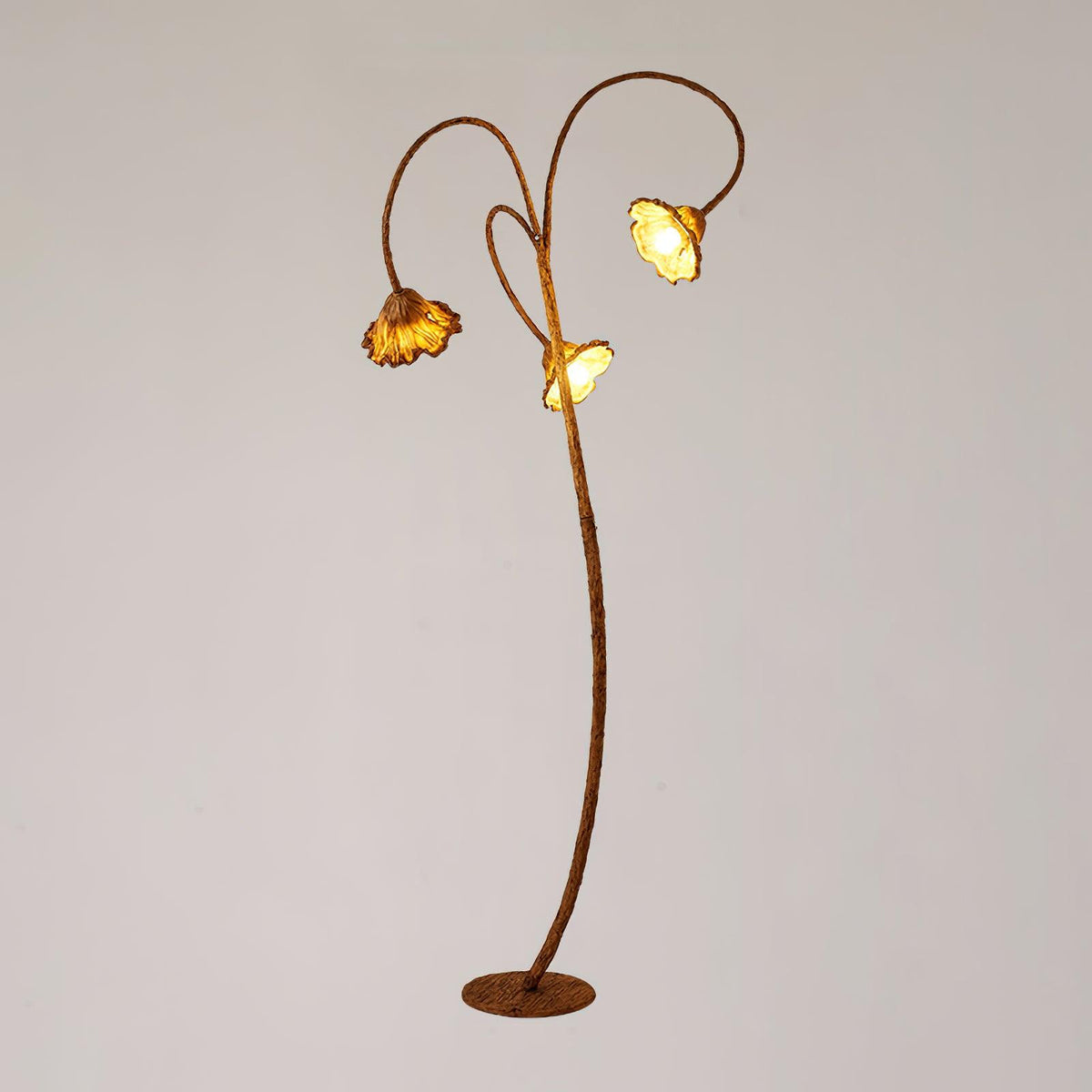 Artistic Lotus Leaf Floor Light, Floor Lamp, detail 10