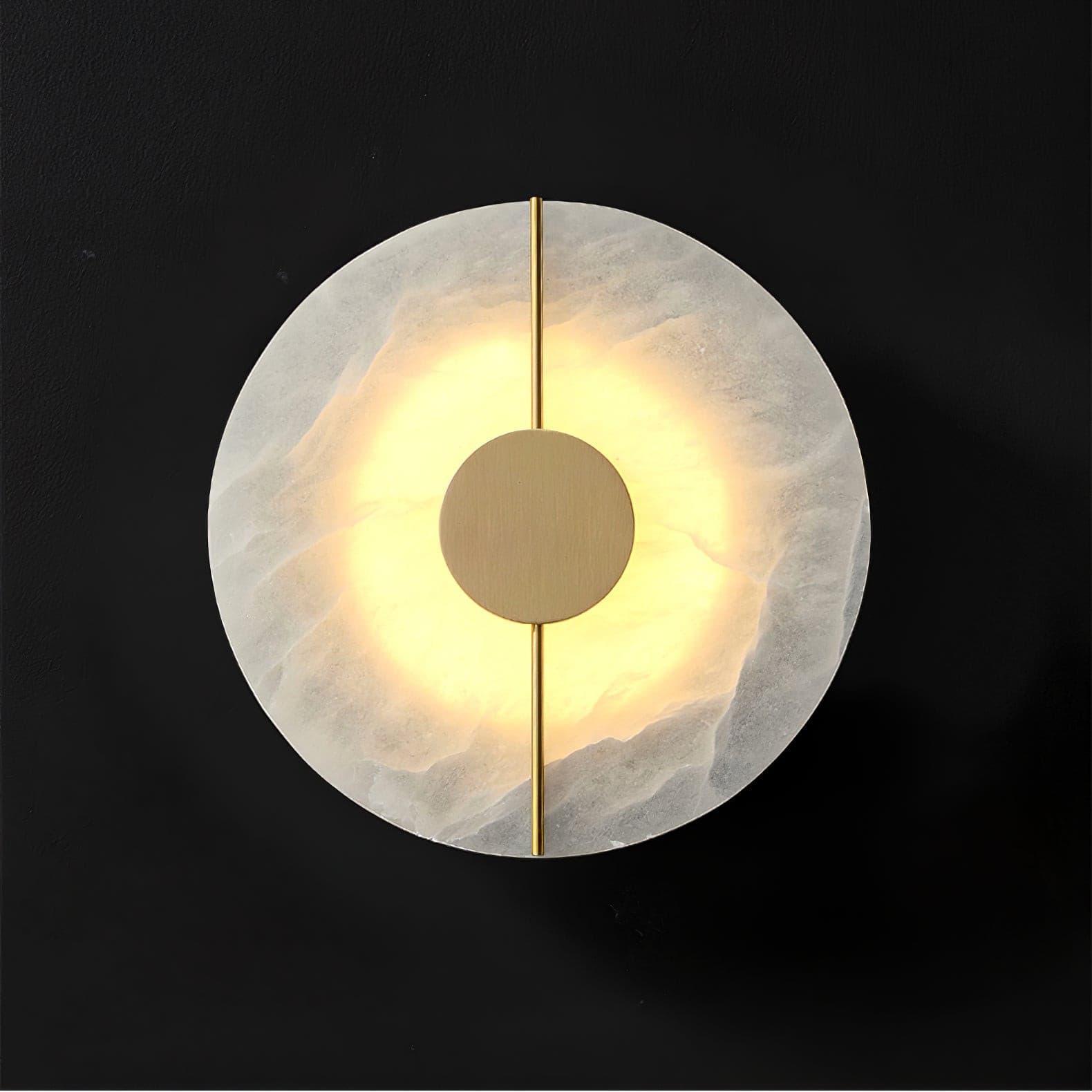 Artistic Marble Wall Light, Bedroom Wall Sconce, detail 9
