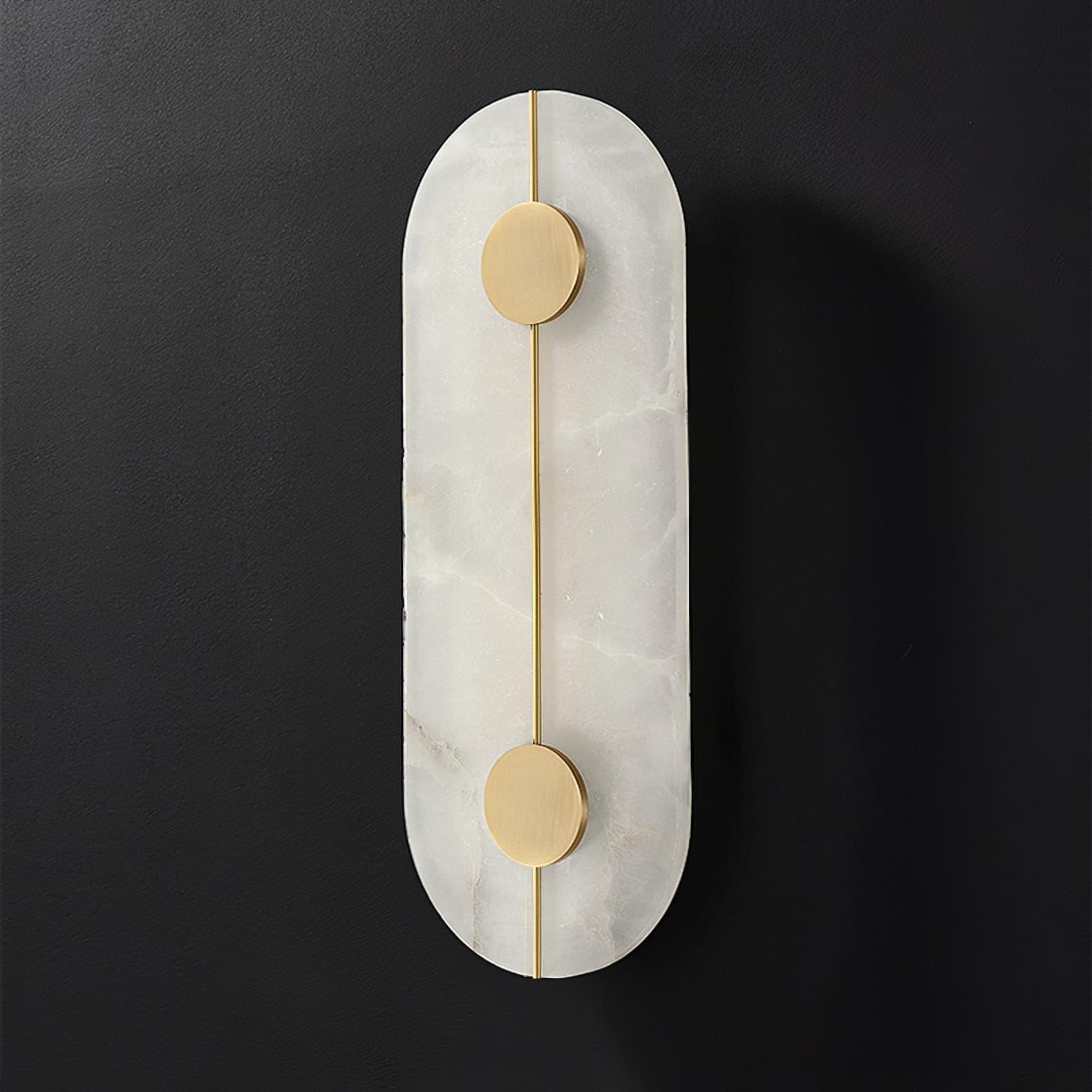 Artistic Alabaster Wall Light, Hardwired Wall Sconce, detail 32