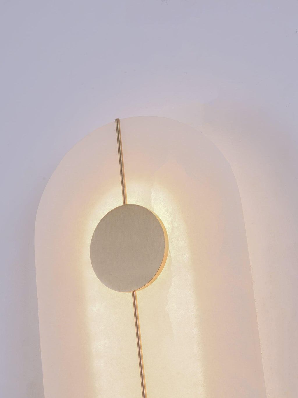 Artistic Alabaster Wall Light, Hardwired Wall Sconce, detail 37