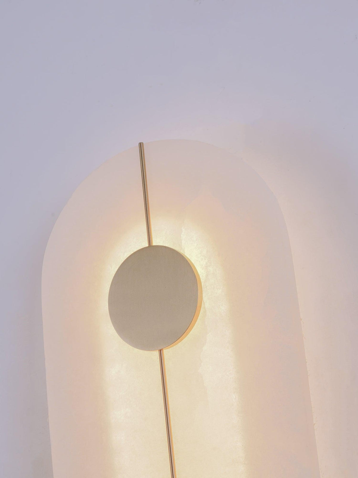Artistic Alabaster Wall Light, Hardwired Wall Sconce, detail 37