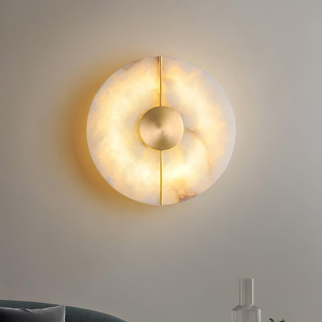 Artistic Marble Wall Light, Bedroom Wall Sconce, detail 8
