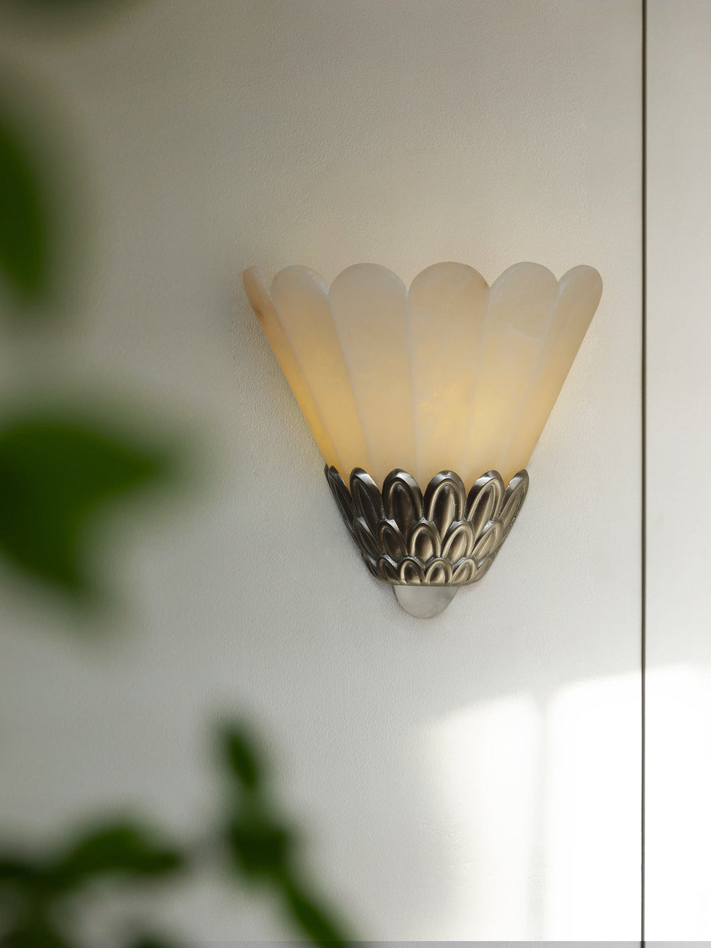 Artoria Petal Alabaster Wall Light - Wall Lamp, Hardwired Wall Sconce, detail 21