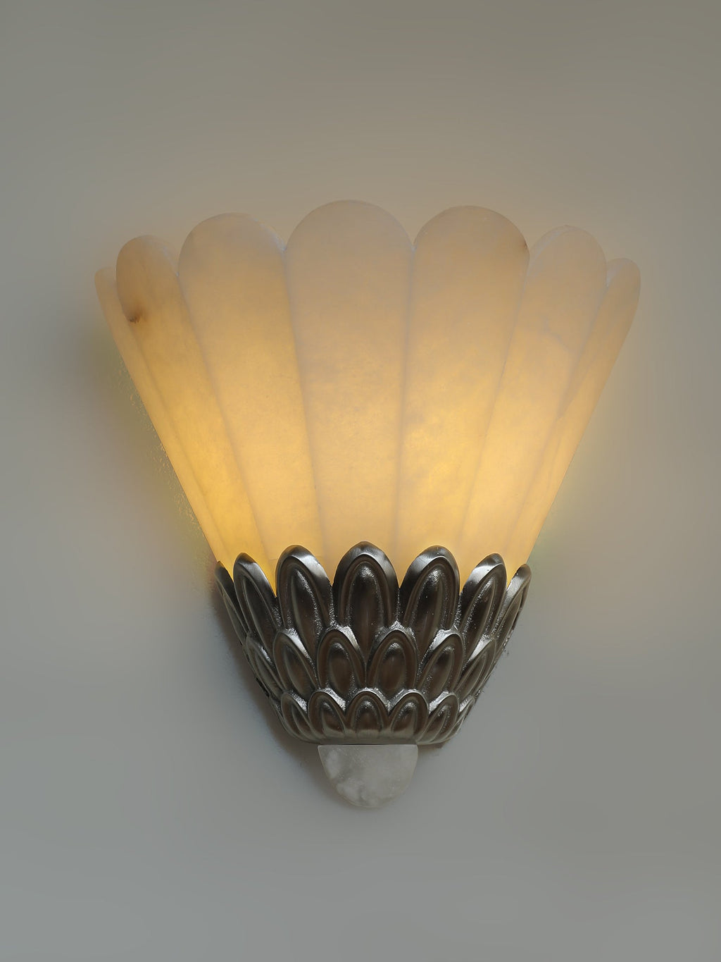 Artoria Petal Alabaster Wall Light - Wall Lamp, Hardwired Wall Sconce, detail 22