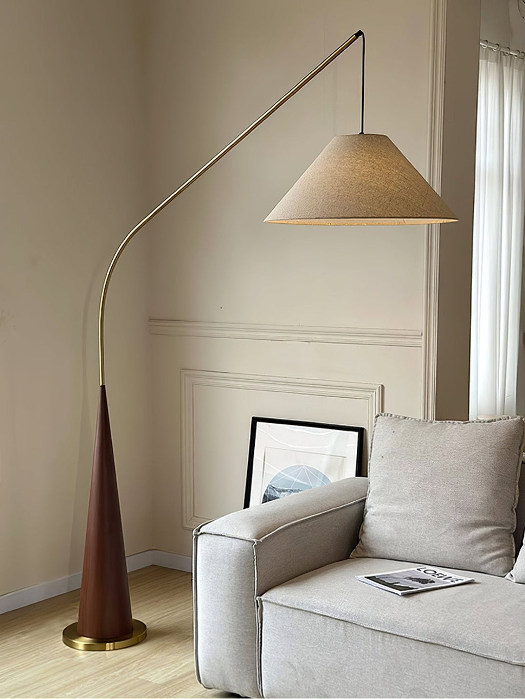 Arvo Arc Floor Light, Floor Lamp, detail 3