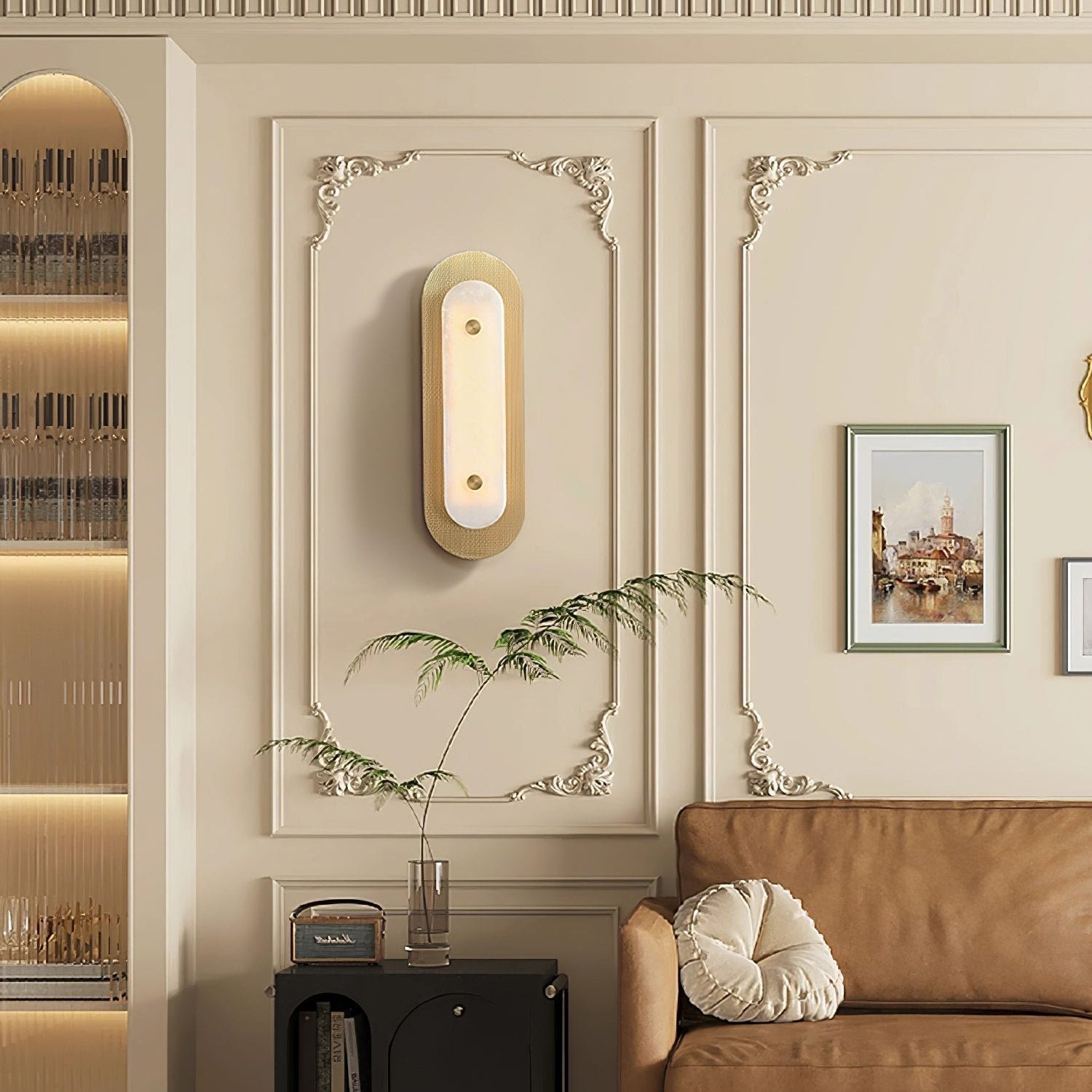Asher Horizon Wall Light, Hardwired Wall Sconce, detail 5