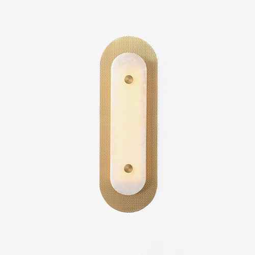 Asher Horizon Wall Light, Hardwired Wall Sconce, Brass, Dia 20cm x H 60cm
