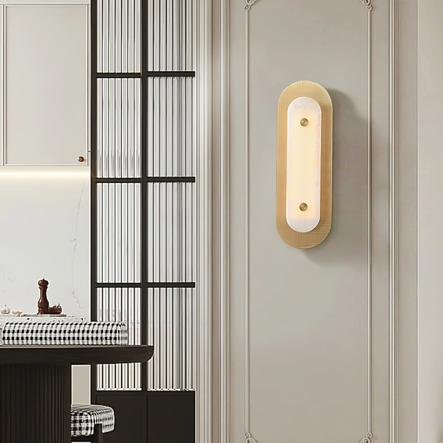 Asher Horizon Wall Light, Hardwired Wall Sconce, detail 4