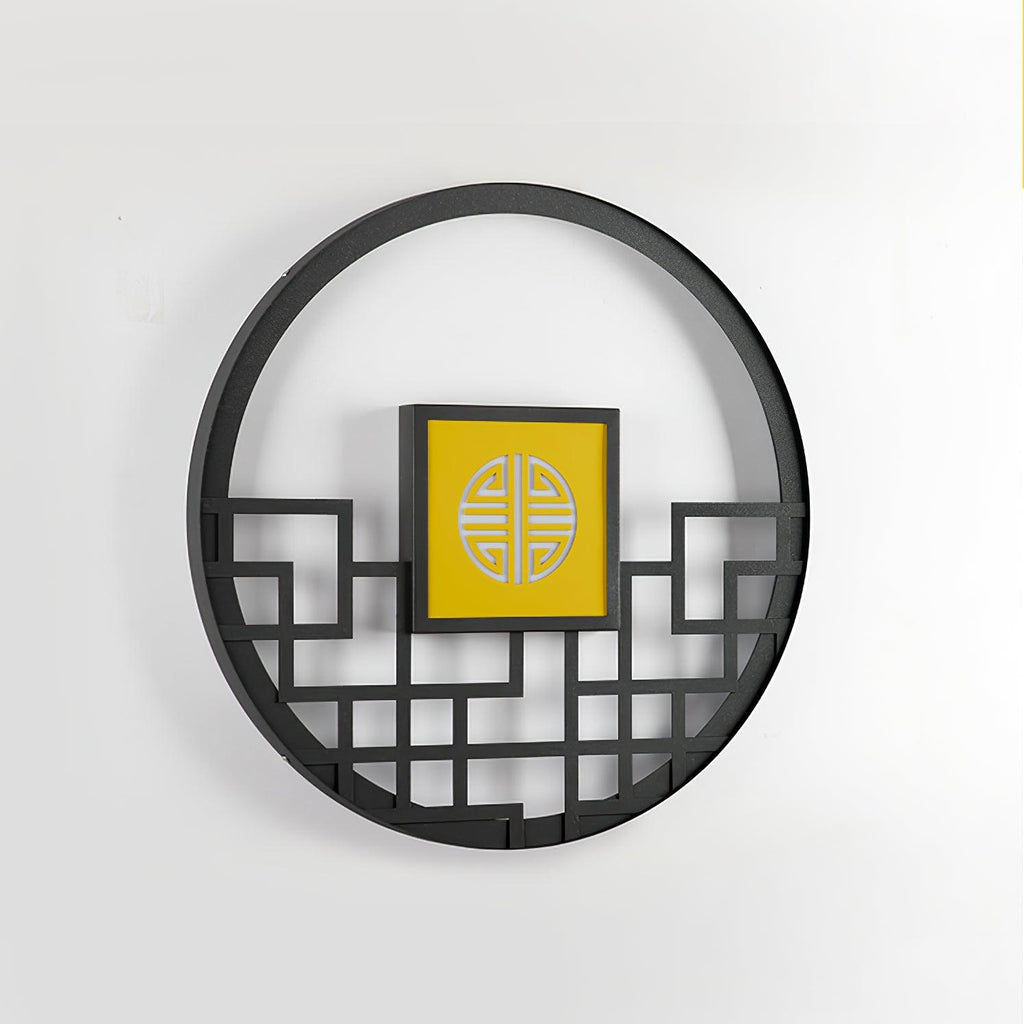 Circular Exterior Wall Light, Outdoor Wall Light, detail 19