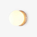 Asteroid Wall Light, Hardwired Wall Sconce, Travertine, Dia 16cm x H 16cm