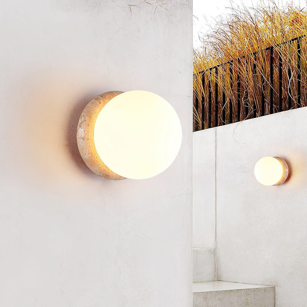Asteroid Exterior Wall Light 6.3", Outdoor Wall Light, detail 2