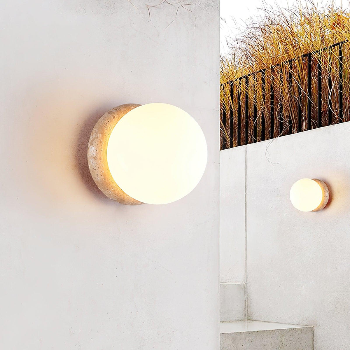Asteroid Exterior Wall Light 6.3", Outdoor Wall Light, detail 2