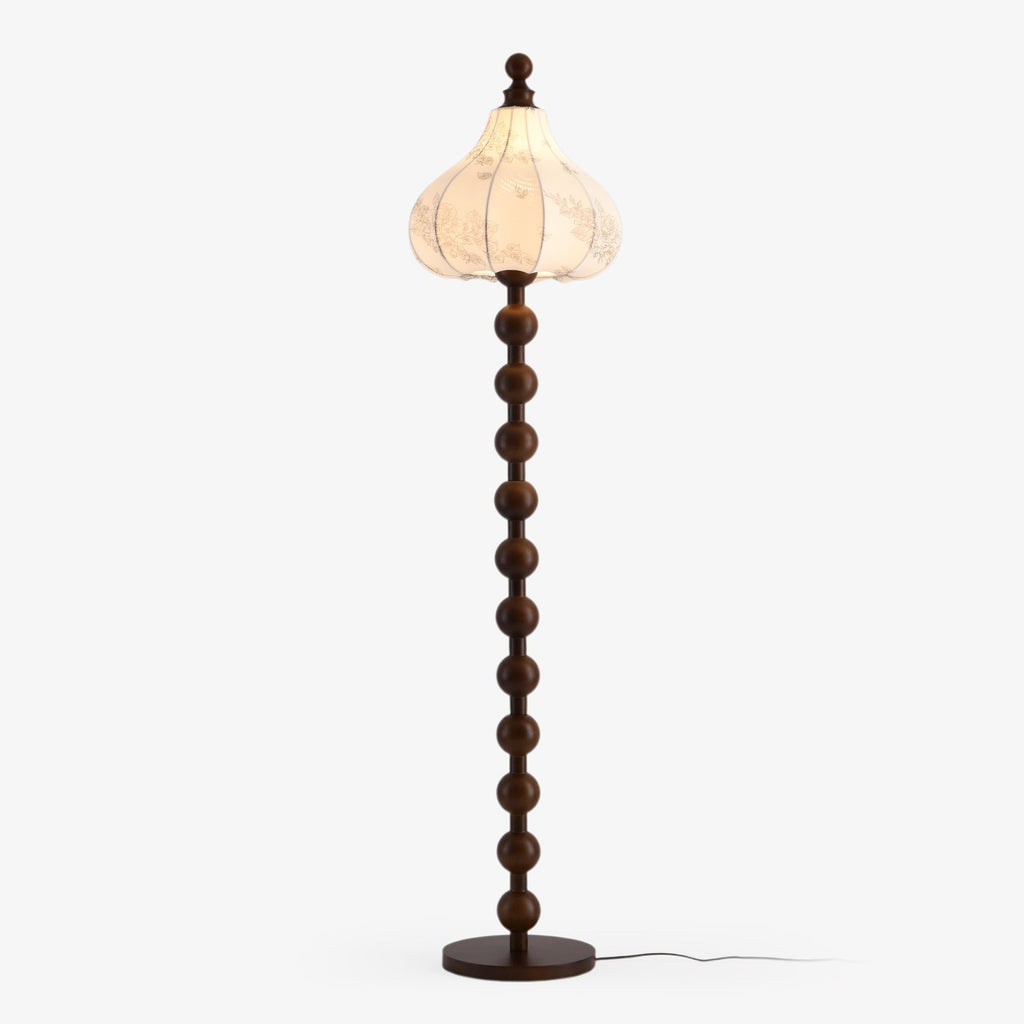 Astrid Fabric Floor Light, Floor Lamp, Dia 40cm x H 165cm