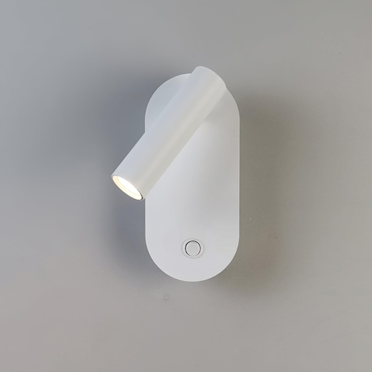 Enna Surface Wall Fixture With USB 3", Bedroom Wall Sconce, detail 13