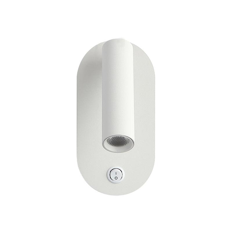 Enna Surface Wall Fixture With USB 3", Bedroom Wall Sconce, detail 17