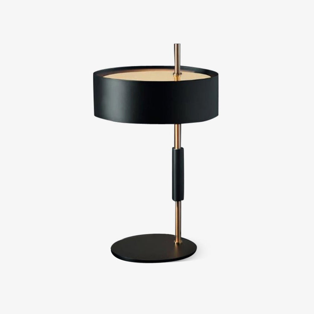 Athezza Table Lamp, Bedside Table Lamp, Iron, ∅ 9.8″ x H 18.9″