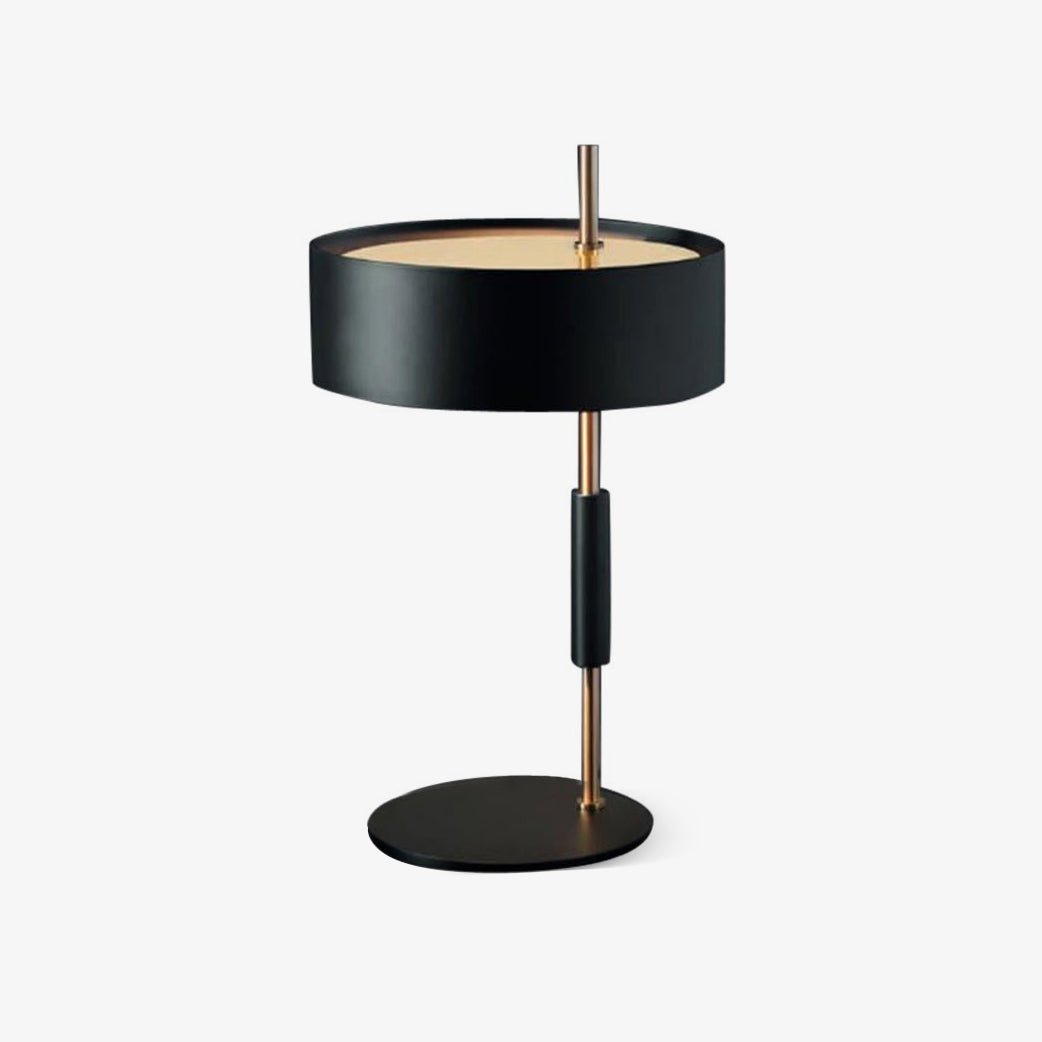 Athezza Table Lamp, Bedside Table Lamp, Iron, ∅ 9.8″ x H 18.9″