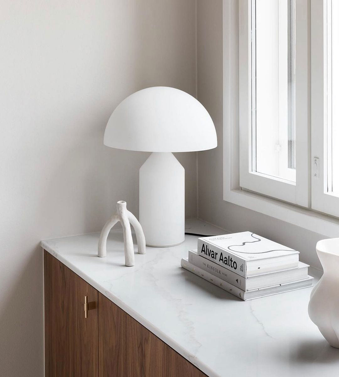 Atollo Metal Table Light, Bedside Table Lamp, detail 37