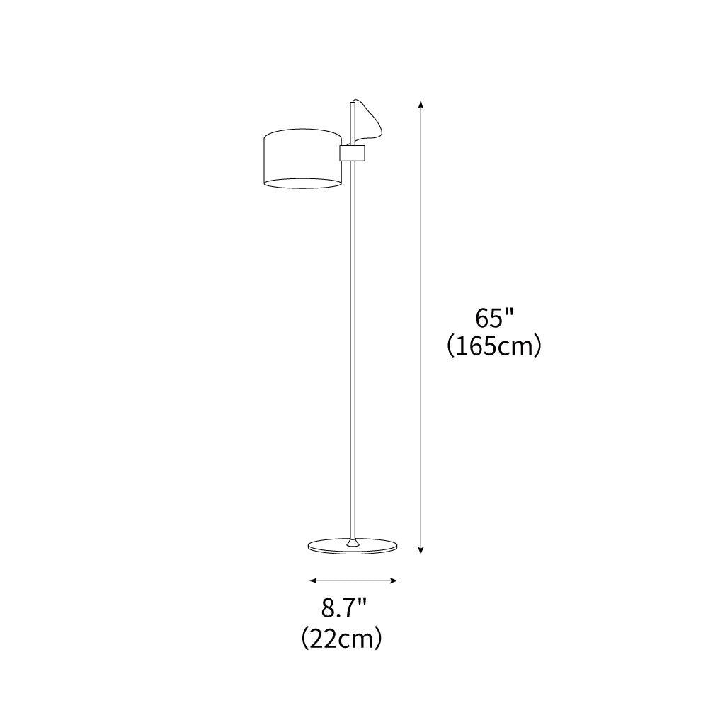 Aulus Floor Light 8.7", Floor Lamp, detail 3
