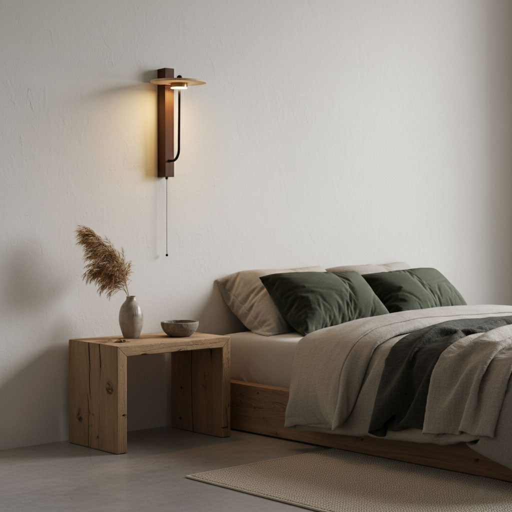 Aura Arm Wall Light, Hardwired Wall Sconce, detail 6