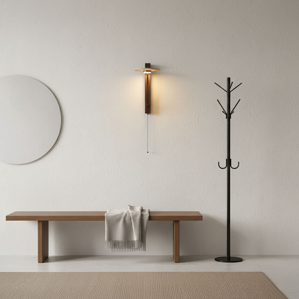 Aura Arm Wall Light, Hardwired Wall Sconce, detail 7