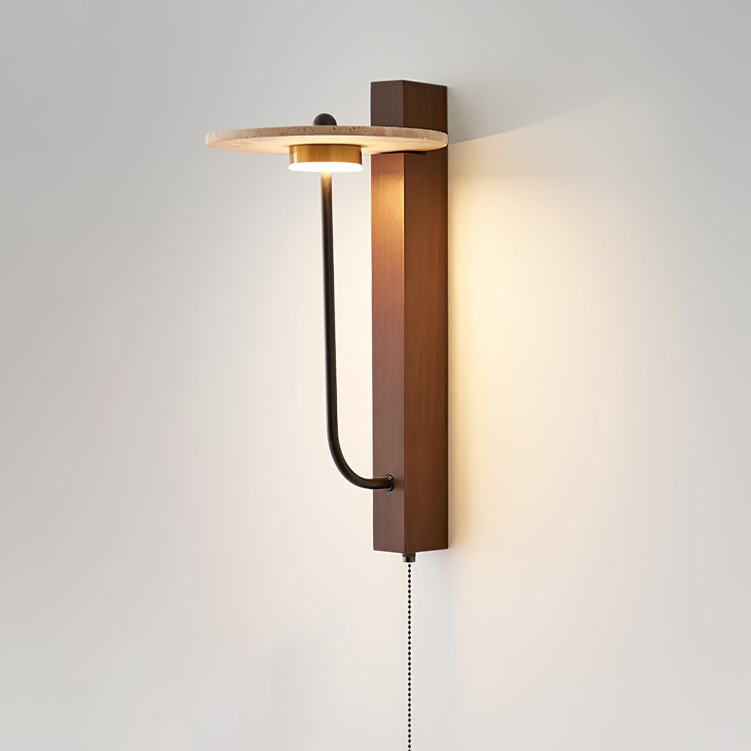 Aura Arm Wall Light, Hardwired Wall Sconce, detail 20