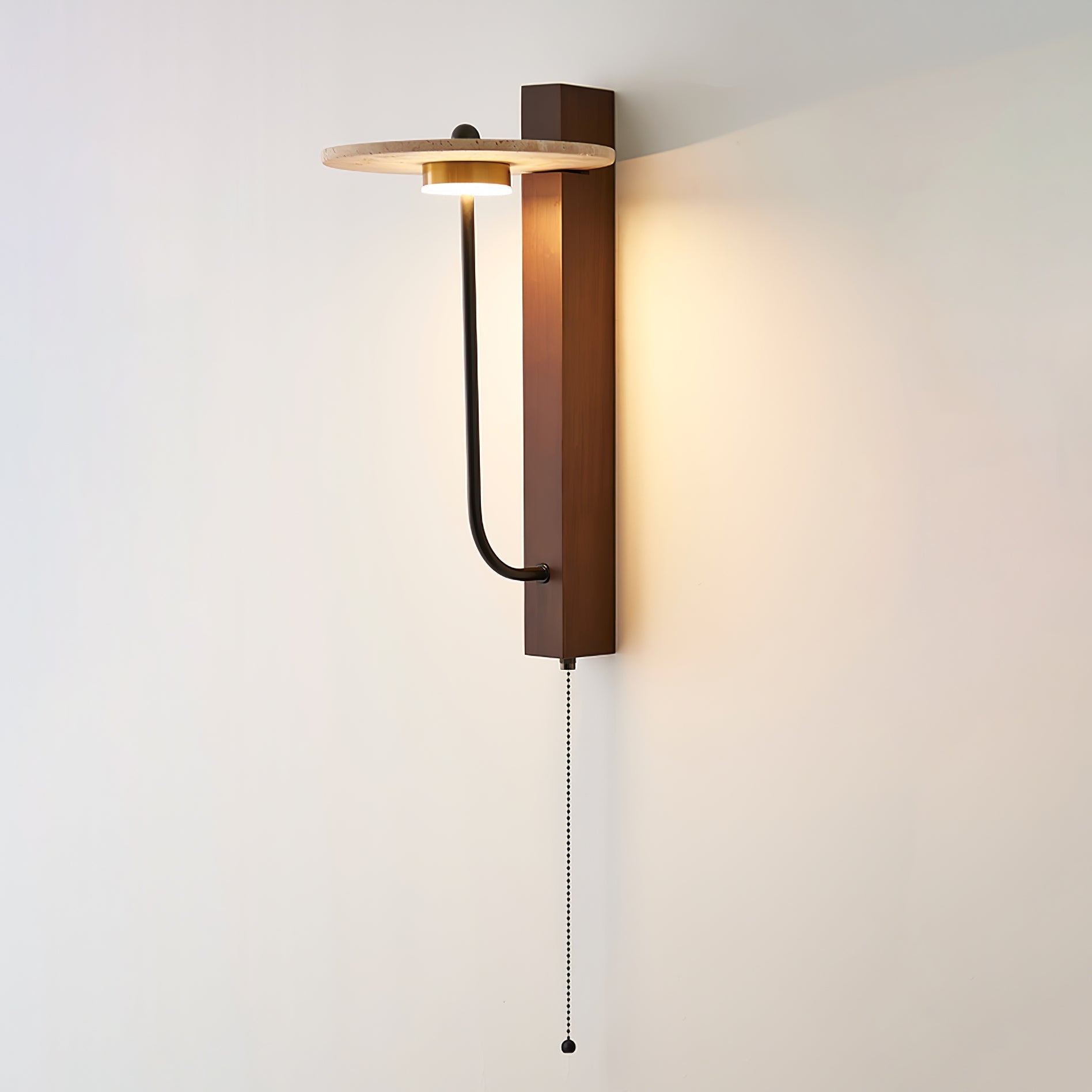 Aura Arm Wall Light, Hardwired Wall Sconce, detail 26