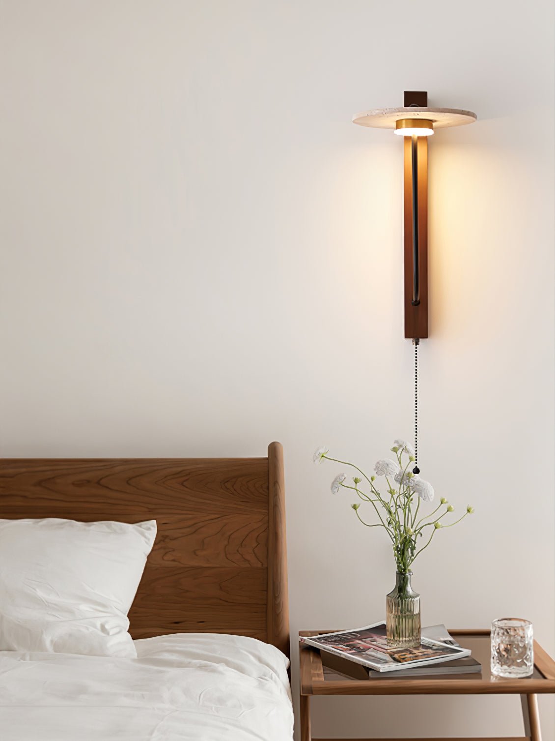 Aura Arm Wall Light, Hardwired Wall Sconce, detail 10