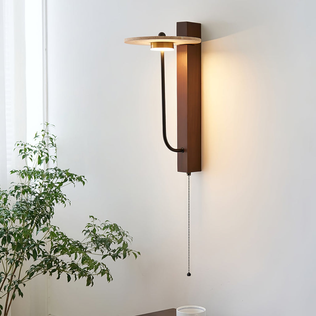Aura Arm Wall Light, Hardwired Wall Sconce, detail 8