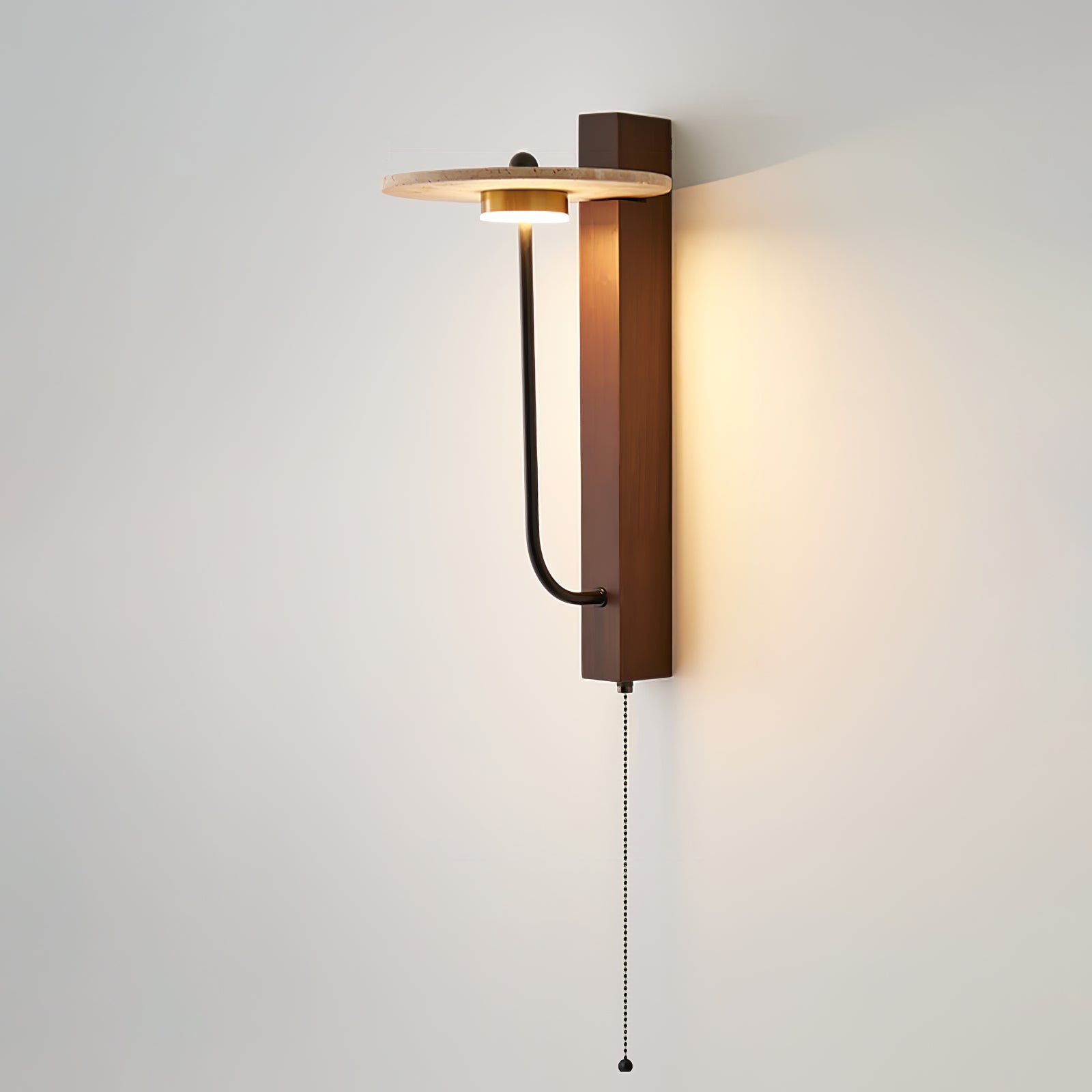 Aura Arm Wall Light, Hardwired Wall Sconce, detail 25