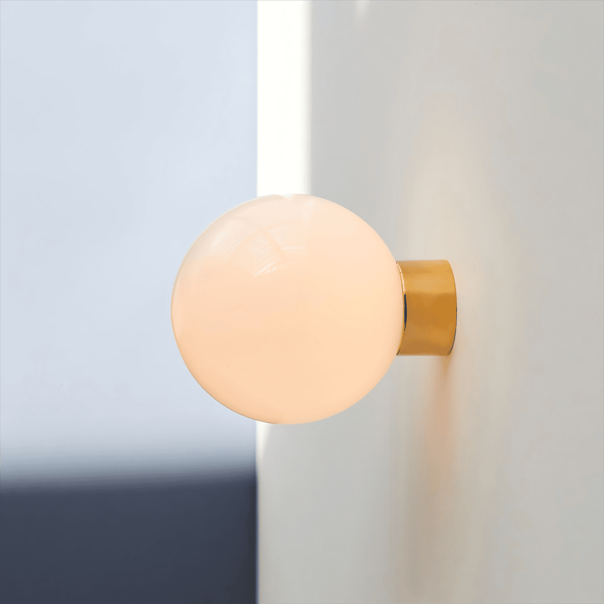 Aura Globe Glass Wall Light, Bathroom Wall Sconce, detail 16