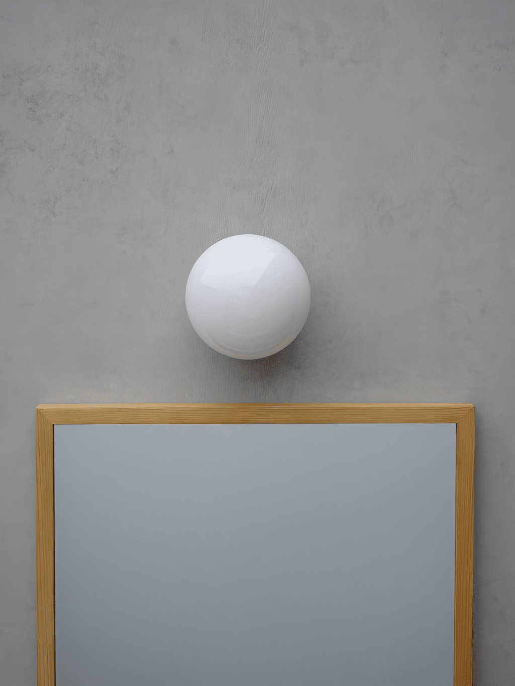 Aura Globe Glass Wall Light, Bathroom Wall Sconce, detail 10