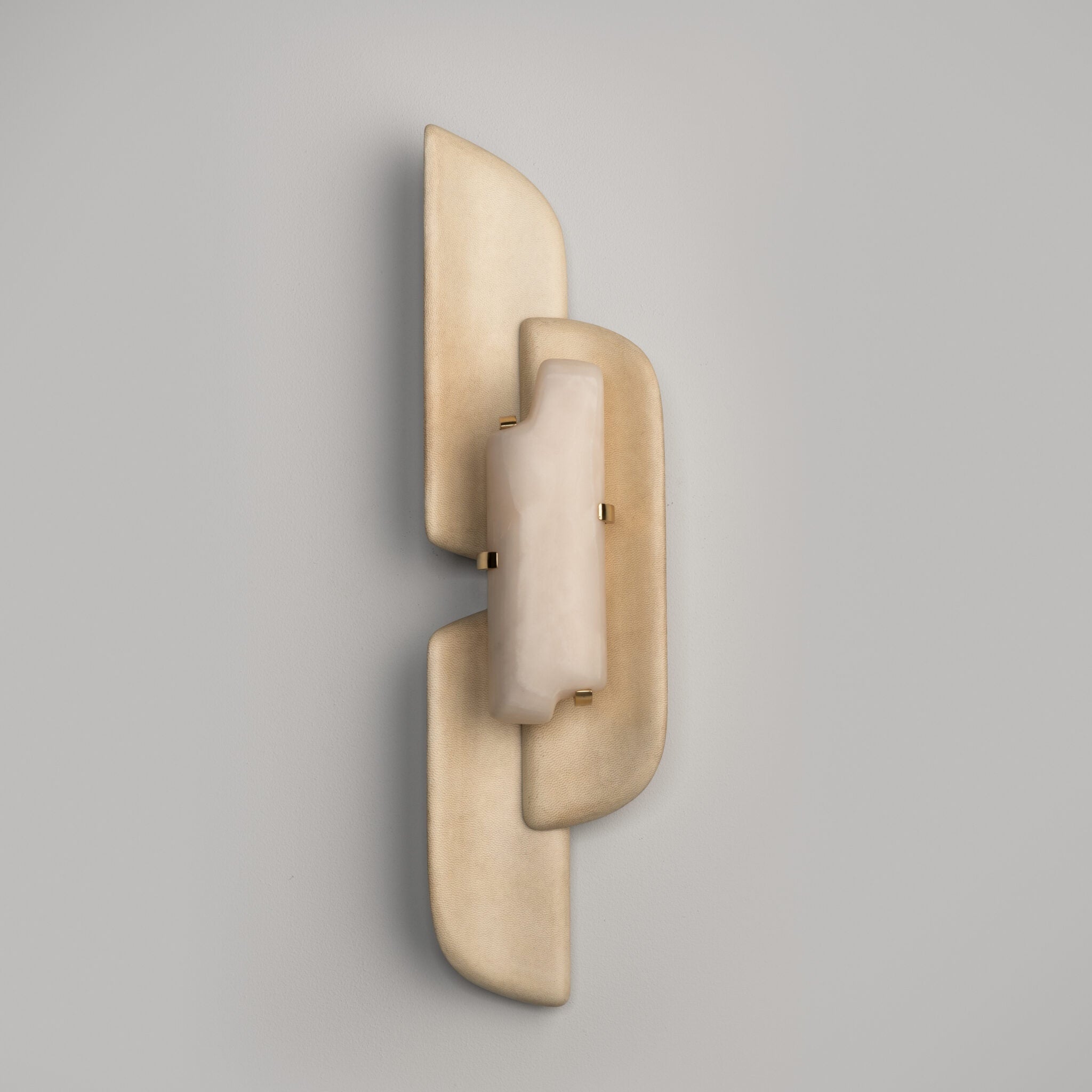 Aurellin Alabaster Wall Light - Wall Lamp, Hardwired Wall Sconce, detail 3