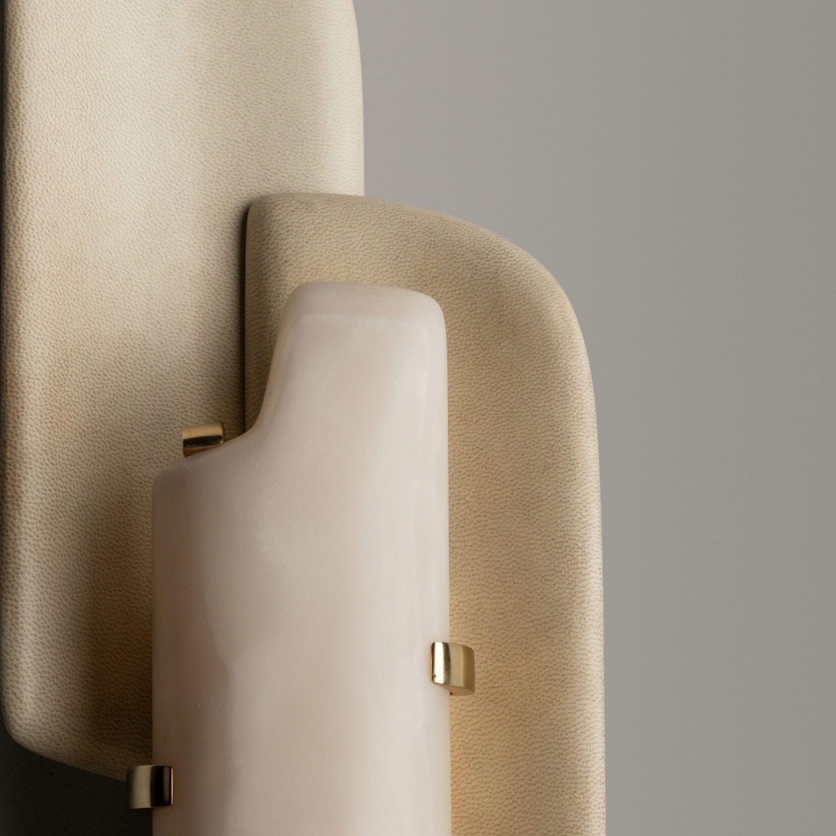 Aurellin Alabaster Wall Light - Wall Lamp, Hardwired Wall Sconce, detail 4