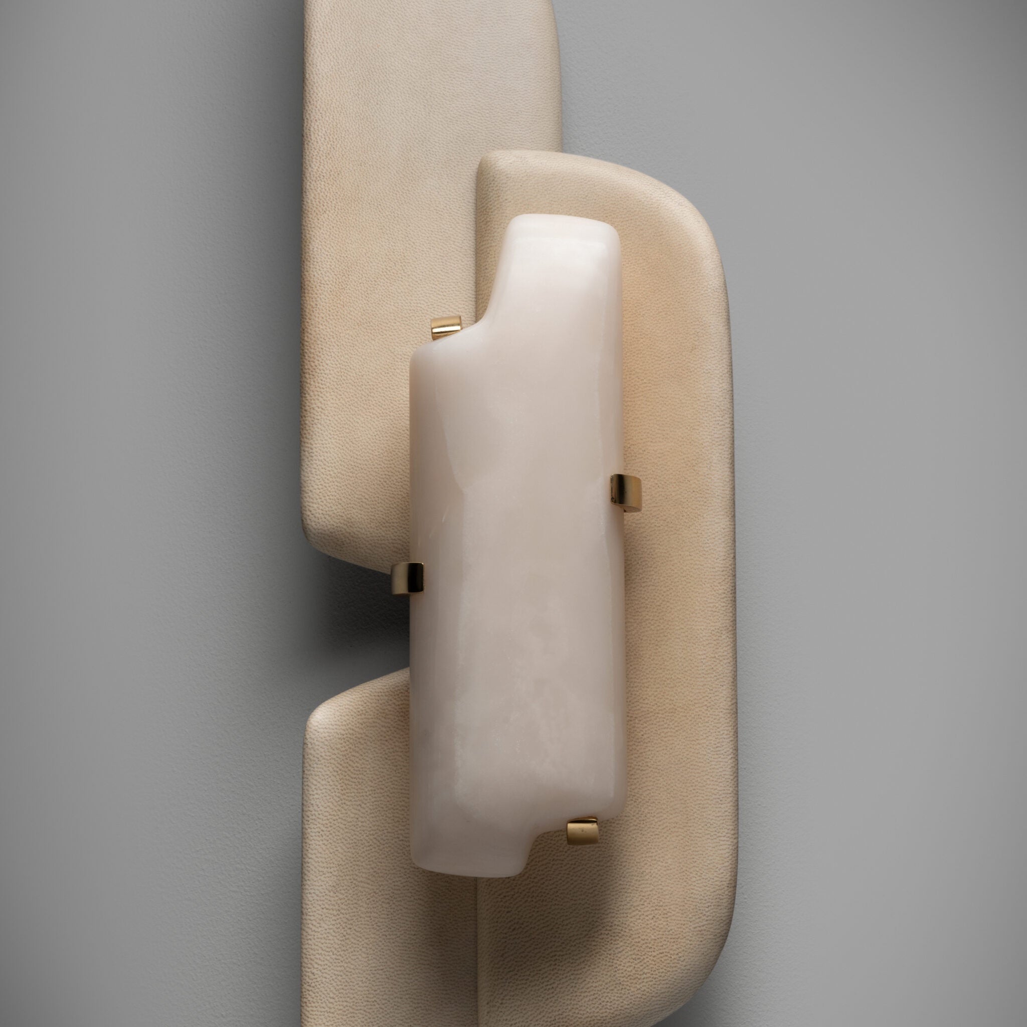 Aurellin Alabaster Wall Light - Wall Lamp, Hardwired Wall Sconce, detail 7