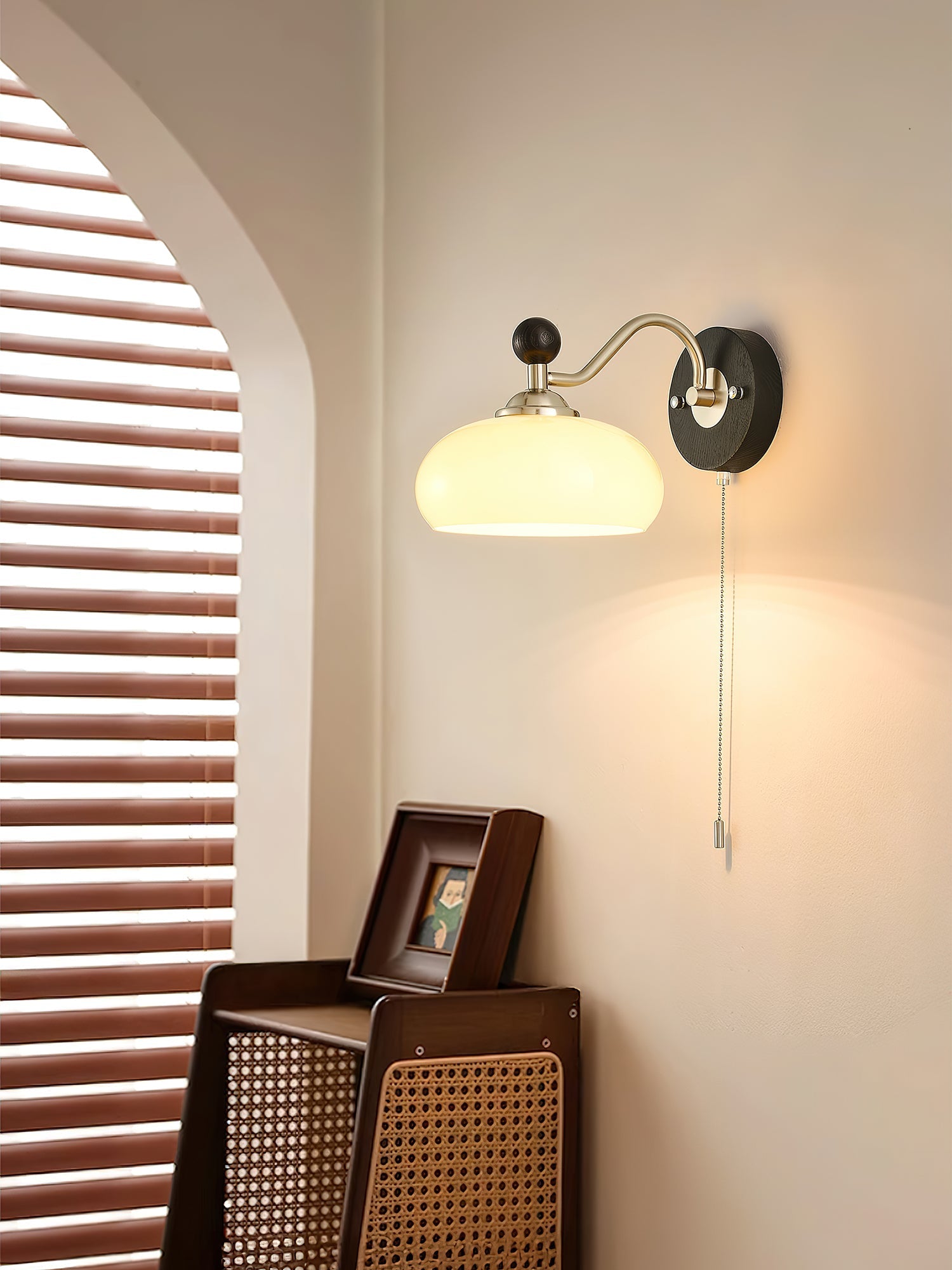 Aurelo Wall Light, Hardwired Wall Sconce, detail 6