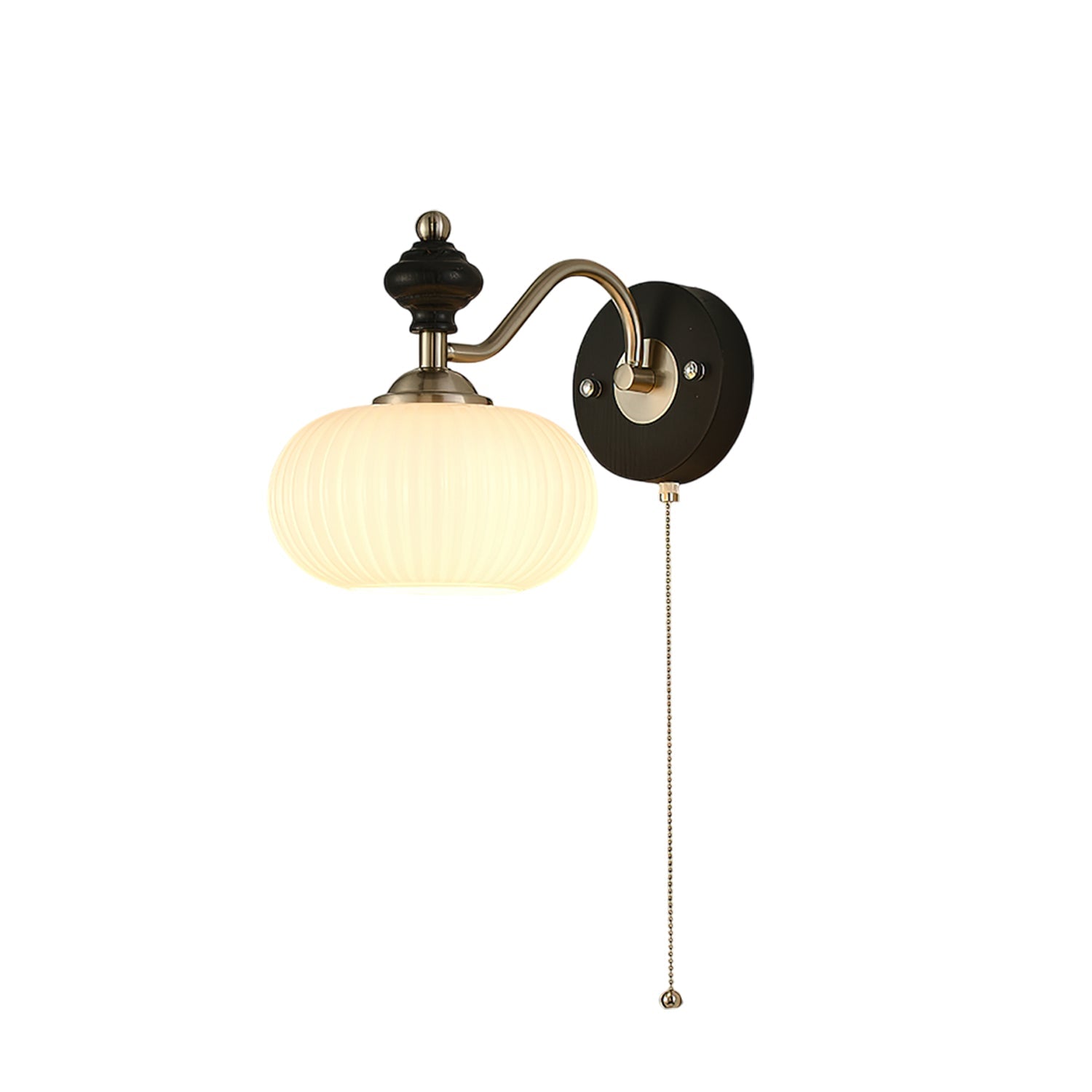Aurelo Wall Light, Hardwired Wall Sconce, Metal, Model A: Dia 29cm x W 18cm x H