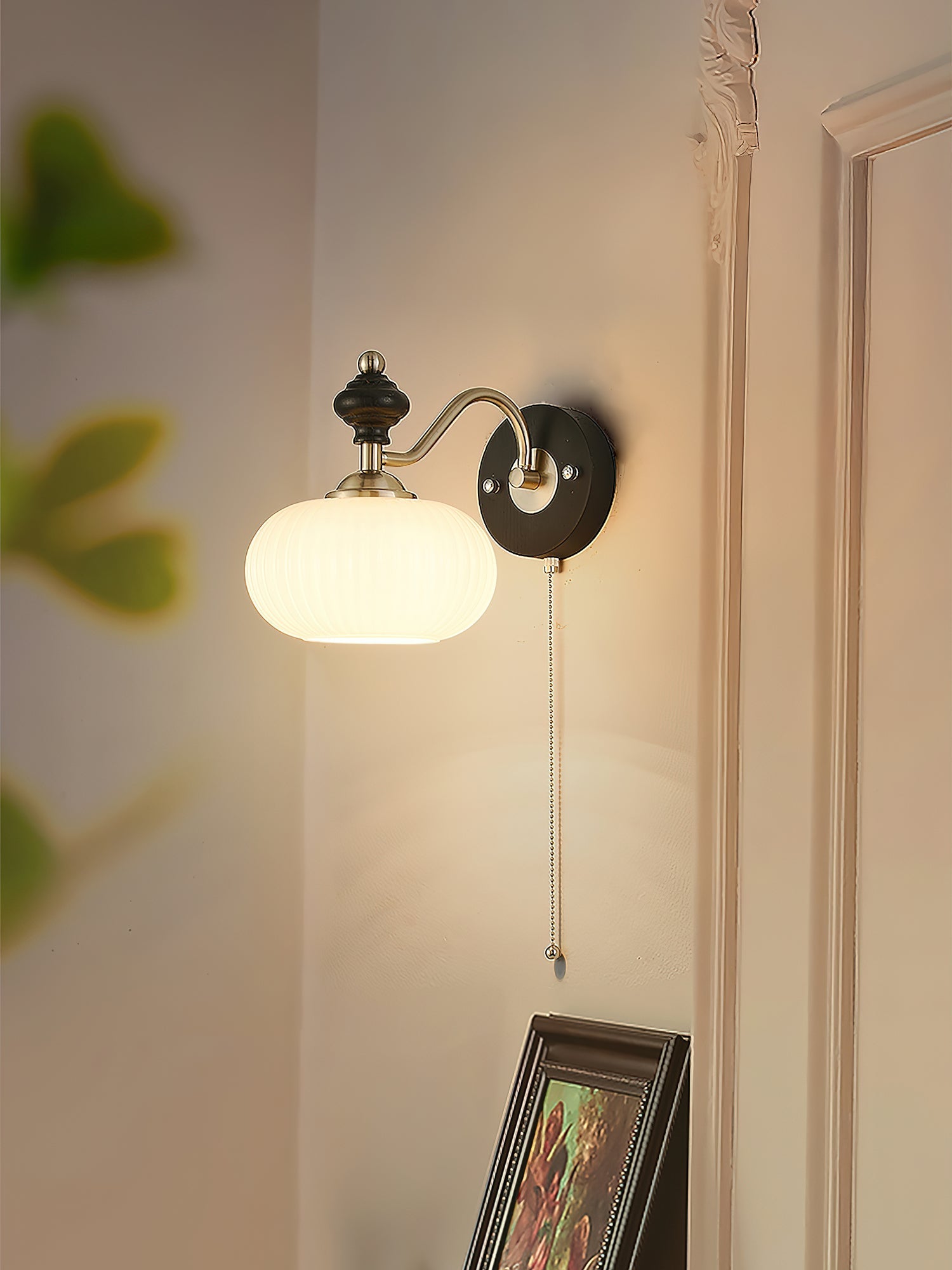Aurelo Wall Light, Hardwired Wall Sconce, detail 7