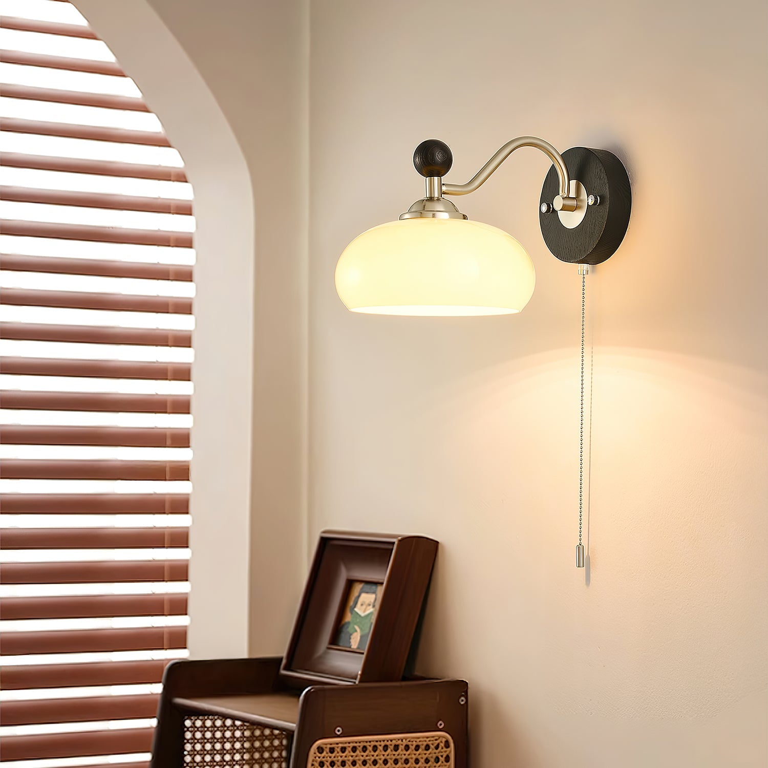 Aurelo Wall Light, Hardwired Wall Sconce, detail 3