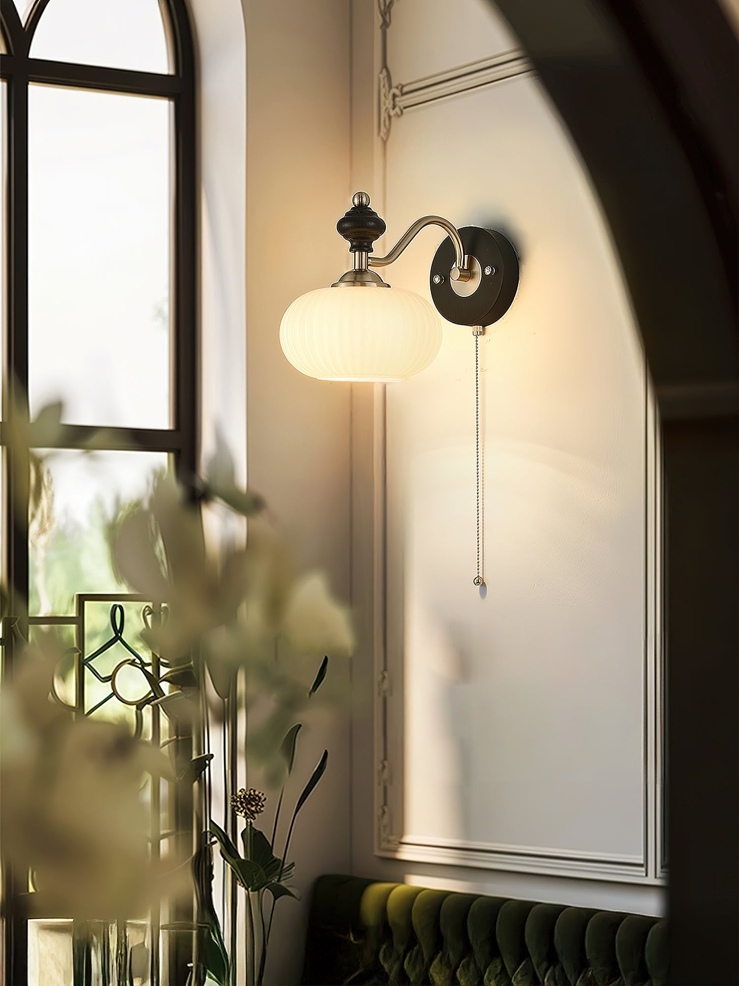 Aurelo Wall Light, Hardwired Wall Sconce, detail 14