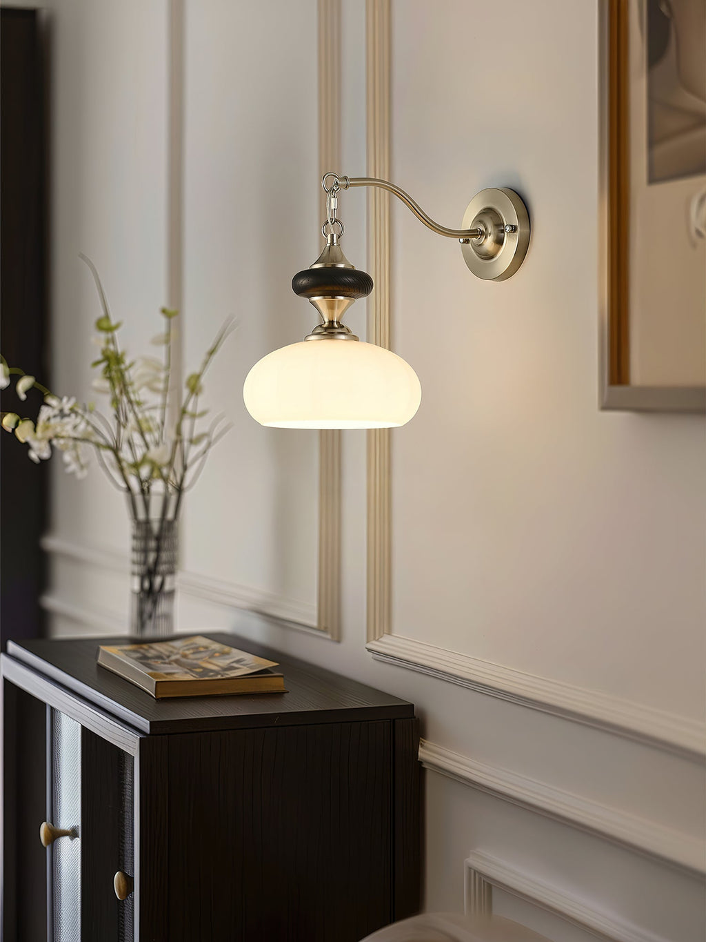 Aurelo Wall Light, Hardwired Wall Sconce, detail 5