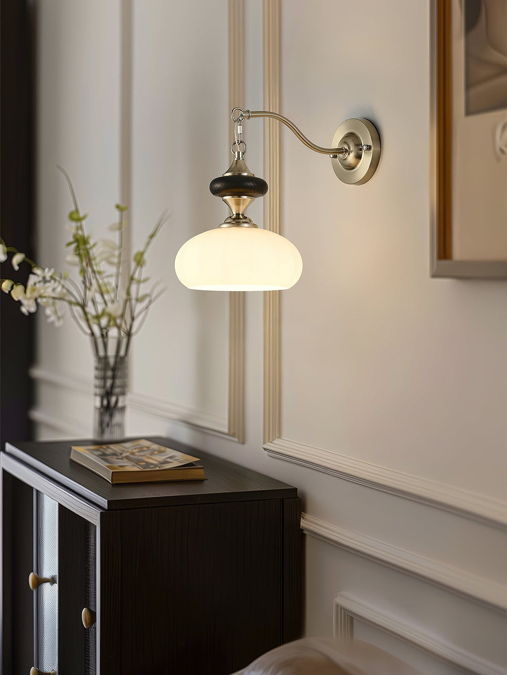Aurelo Wall Light, Hardwired Wall Sconce, detail 11