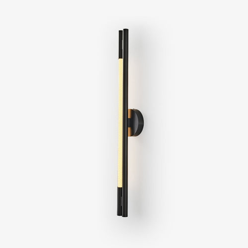 Aurora Rod Wall Light, Hardwired Wall Sconce, Metal, Dia 12cm x H 80cm