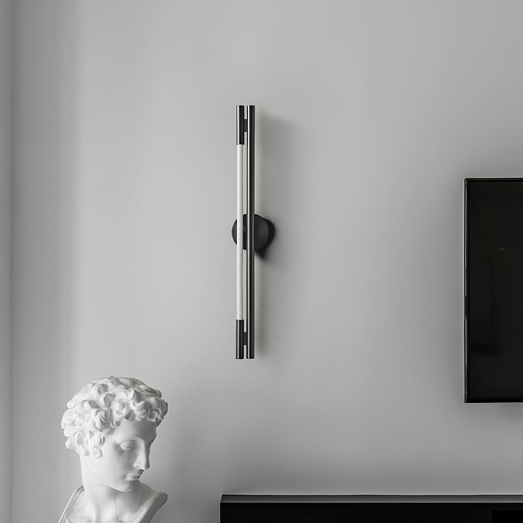 Aurora Rod Wall Light, Hardwired Wall Sconce, detail 3