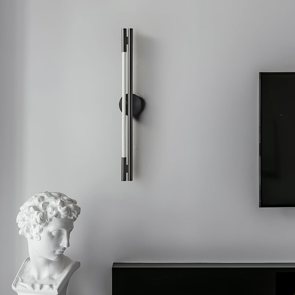 Aurora Rod Wall Light, Hardwired Wall Sconce, detail 6